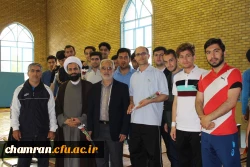 تبریک هفته معلم با اهدای شاخه گل و تقدیر از اساتید 6