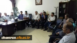 برگزاری جلسه شورای اداری پردیس شهید چمران 3