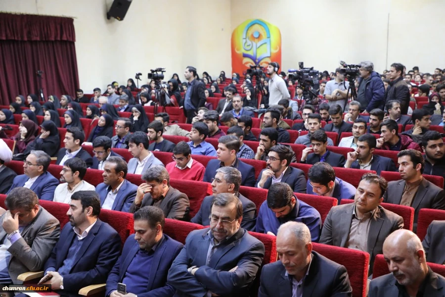 سخنان رییس دانشگاه فرهنگیان و مدیر امور پردیسهای استان تهران در مراسم روز دانشجو در پردیس شهید چمران 6