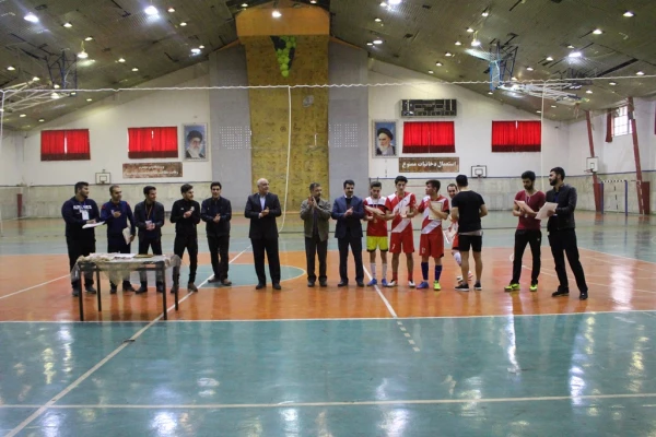 بازی نهایی مسابقات فوتسال دانشجویی پردیس شهید چمران تهران 2