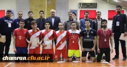 بازی نهایی مسابقات فوتسال دانشجویی پردیس شهید چمران تهران 3