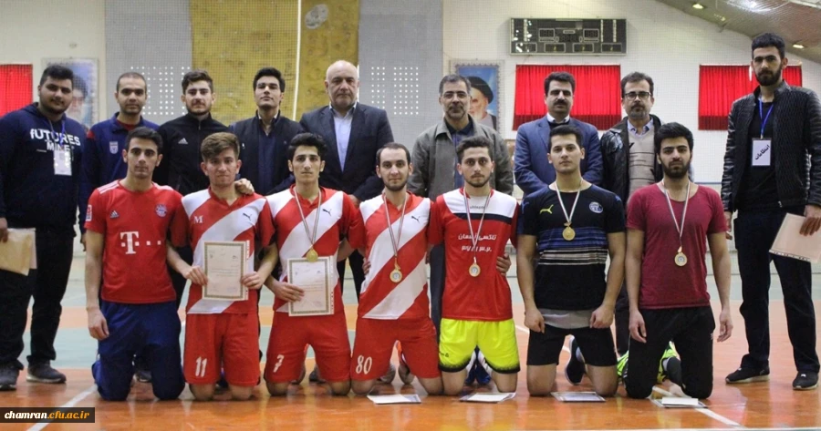 بازی نهایی مسابقات فوتسال دانشجویی پردیس شهید چمران تهران 3