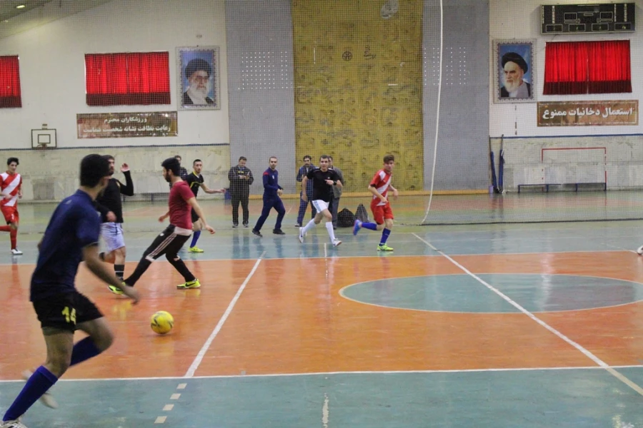 بازی نهایی مسابقات فوتسال دانشجویی پردیس شهید چمران تهران 6