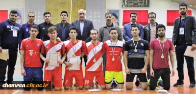 پایان مسابقات فوتسال دانشجویی پردیس شهید چمران تهران