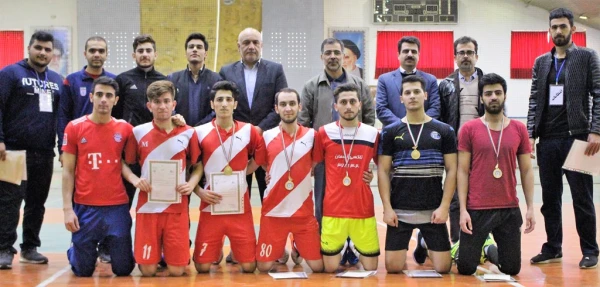 بازی نهایی مسابقات فوتسال دانشجویی پردیس شهید چمران تهران 8