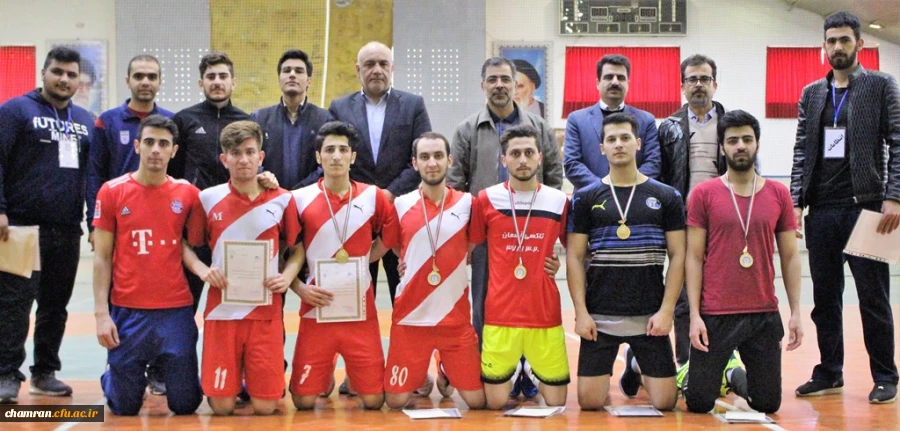 بازی نهایی مسابقات فوتسال دانشجویی پردیس شهید چمران تهران 8