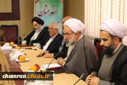 حضور معاون دفتر نهاد مقام معظم رهبری در بین کارکنان پردیس شهید چمران و بازدید از قسمت های مختلف پردیس و نیز اقامه نماز ظهر و عصردر نمازخانه پردیس 2