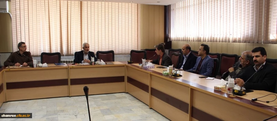 برگزاری جلسه هماهنگی مدیران گروههای آموزشی پردیس شهید چمران 3