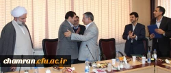 مراسم تکریم و معارفه سرپرست پردیس شهید چمران 2