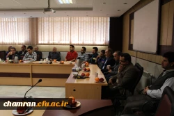 برگزاری جلسه شورای اداری پردیس شهید چمران 7
