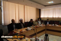برگزاری جلسه شورای اداری پردیس شهید چمران 8
