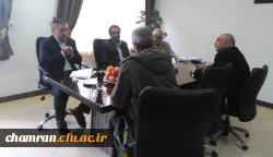 برگزاری جلسه شورای معاونان پردیس شهید چمران 5