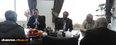 برگزاری جلسه شورای معاونان پردیس شهید چمران