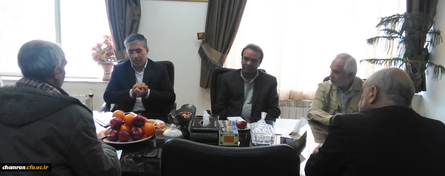 برگزاری جلسه شورای معاونان پردیس شهید چمران 6