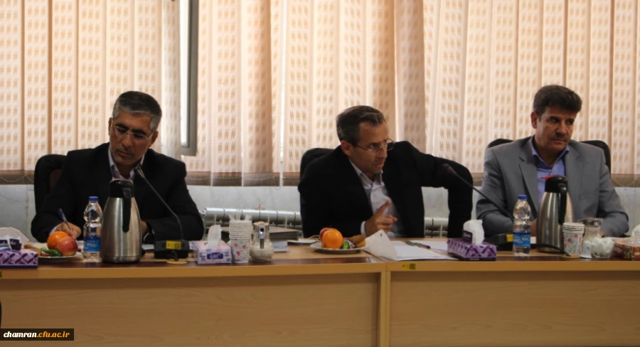برگزاری هجدهمین جلسه شورای نشر دانشگاه فرهنگیان در پردیس شهید چمران 6