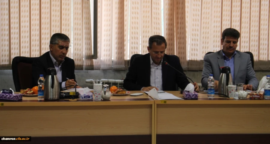 برگزاری نوزدهمین جلسه شورای پژوهش و فناوری دانشگاه فرهنگیان در پردیس شهید چمران
 3