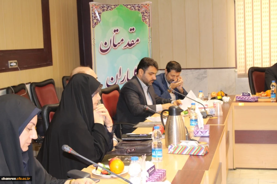 برگزاری نوزدهمین جلسه شورای پژوهش و فناوری دانشگاه فرهنگیان در پردیس شهید چمران
 4