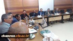 اولین جلسه شورای پردیس شهید چمران 6