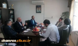 بازدید شهردار ناحیه ۸ منطقه ۴ شهر تهران از پردیس شهید چمران

 2