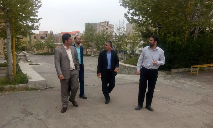 بازدید شهردار ناحیه ۸ منطقه ۴ شهر تهران از پردیس شهید چمران

 4