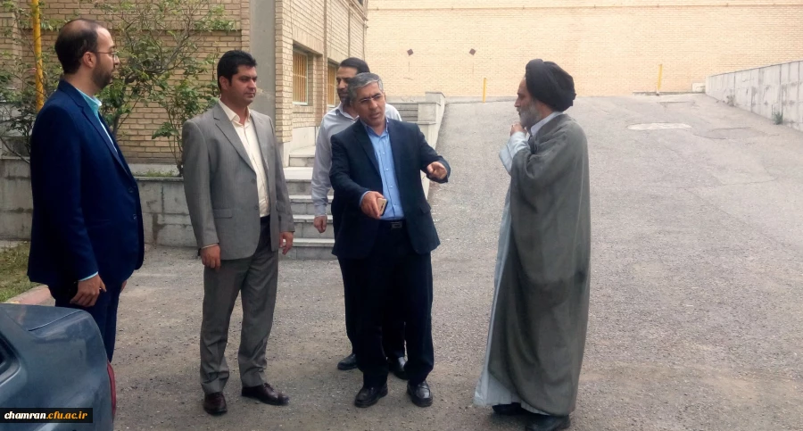 بازدید شهردار ناحیه ۸ منطقه ۴ شهر تهران از پردیس شهید چمران 2