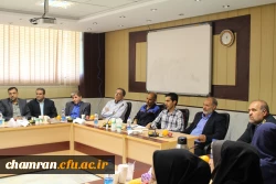 برگزاری جلسه گرامیداشت هفته معلم با حضور استادان و همکاران پردیس شهید چمران 7