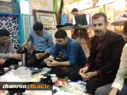 بازدید جمعی از دانشجویان پردیس شهید چمران از نمایشگاه قرآن 4