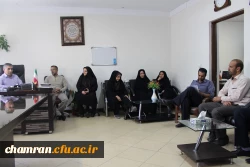 برگزاری جلسه شورای اداری پردیس شهید چمران 
 4