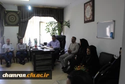 برگزاری جلسه شورای اداری پردیس شهید چمران 
 5