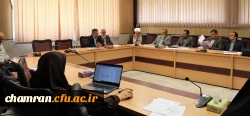 برگزاری جلسه مدیران گروه­های آموزشی پردیس شهید چمران 3