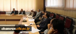برگزاری جلسه مدیران گروه­های آموزشی پردیس شهید چمران 5