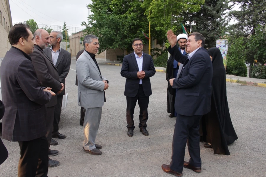 بازدید ریاست و معاونان دانشگاه فرهنگیان از پردیس شهید چمران 13