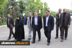 بازدید ریاست و معاونان دانشگاه فرهنگیان از پردیس شهید چمران 14