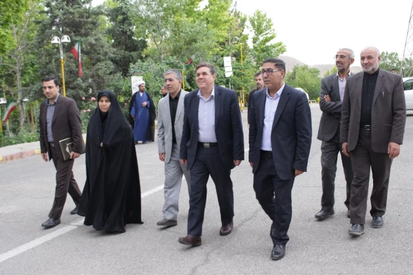 بازدید ریاست و معاونان دانشگاه فرهنگیان از پردیس شهید چمران 14