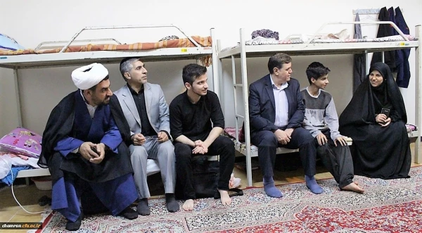 حضور ریاست و هیات رئیسه دانشگاه فرهنگیان و قائم مقام وزیر آموزش و پرورش در پردیس شهید چمران 2