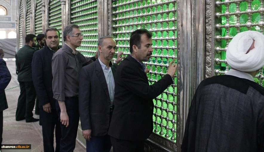 تجدید پیمان همکاران پردیس شهید چمران با آرمان های حضرت امام خمینی 2