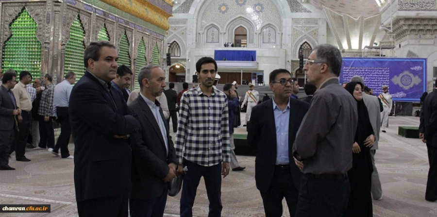 تجدید پیمان همکاران پردیس شهید چمران با آرمان های حضرت امام خمینی 5