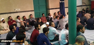 حضور پرشور دانشجویان پردیس شهید چمران در حسینیه جماران به مناسبت سالروز رحلت امام خمینی