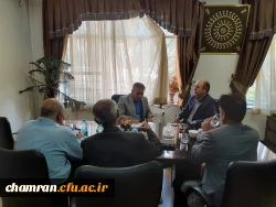 بازدید دکتر بلاغی مدیر امور پردیسهای استان تهران از مصاحبه داوطلبان کارشناسی پیوسته در پردیس شهید چمران 2