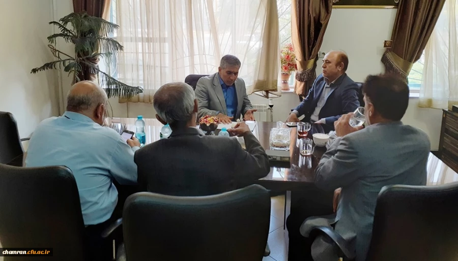 بازدید دکتر بلاغی از مصاحبه داوطلبان کارشناسی پیوسته در پردیس شهید چمران 2