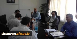 تمهید شرایط برای برگزاری مصاحبه داوطلبان کارشناسی پیوسته دانشگاه فرهنگیان در پردیس شهید چمران 7