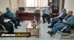 دیدار آقای حدادی از مصاحبه داوطلبان کارشناسی پیوسته دانشگاه فرهنگیان در پردیس شهید چمران 2