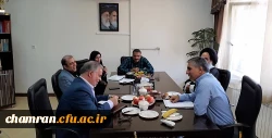 دیدار آقای حدادی از مصاحبه داوطلبان کارشناسی پیوسته دانشگاه فرهنگیان در پردیس شهید چمران 5