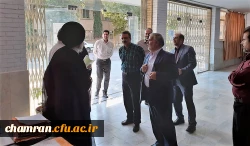 دیدار آقای حدادی از مصاحبه داوطلبان کارشناسی پیوسته دانشگاه فرهنگیان در پردیس شهید چمران 7