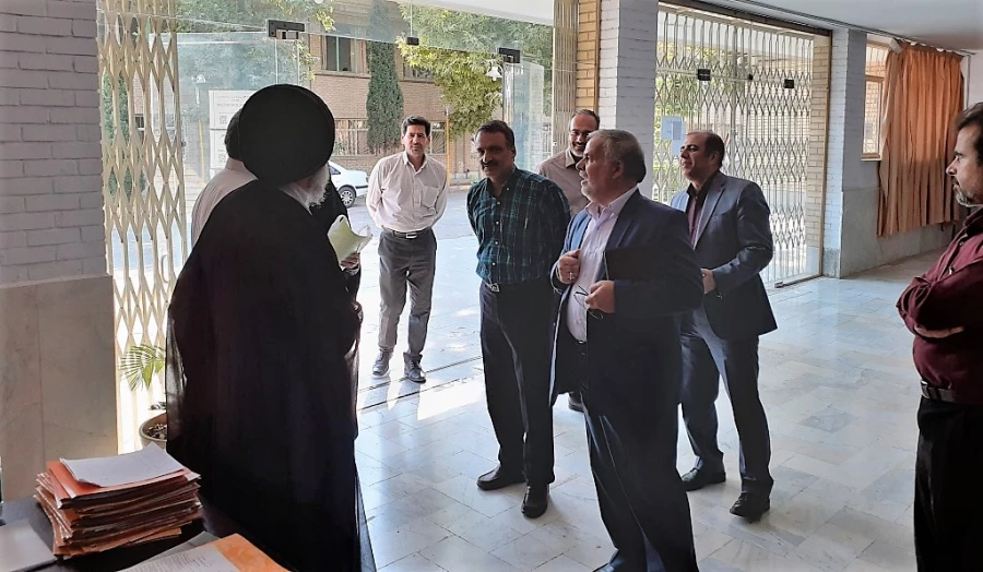 دیدار آقای حدادی از مصاحبه داوطلبان کارشناسی پیوسته دانشگاه فرهنگیان در پردیس شهید چمران 7