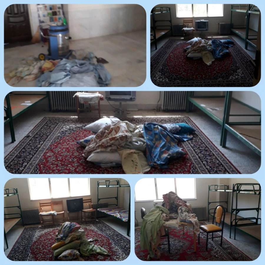 آماده سازی محیط پردیس شهید چمران به منظور استقبال از دانشجویان 3