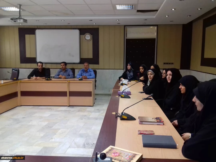 جلسه شورای پردیس شهید چمران با حضور مسئولان حوزه نظارت و ارزیابی 7