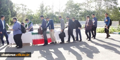 در پردیس شهید چمران برگزار شد:

آیین استقبال از دانشجومعلمان جدید پسر دانشگاه فرهنگیان استان تهران