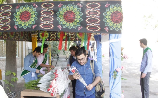 آیین استقبال از دانشجو معلمان جدید پسر دانشگاه فرهنگیان استان تهران 6