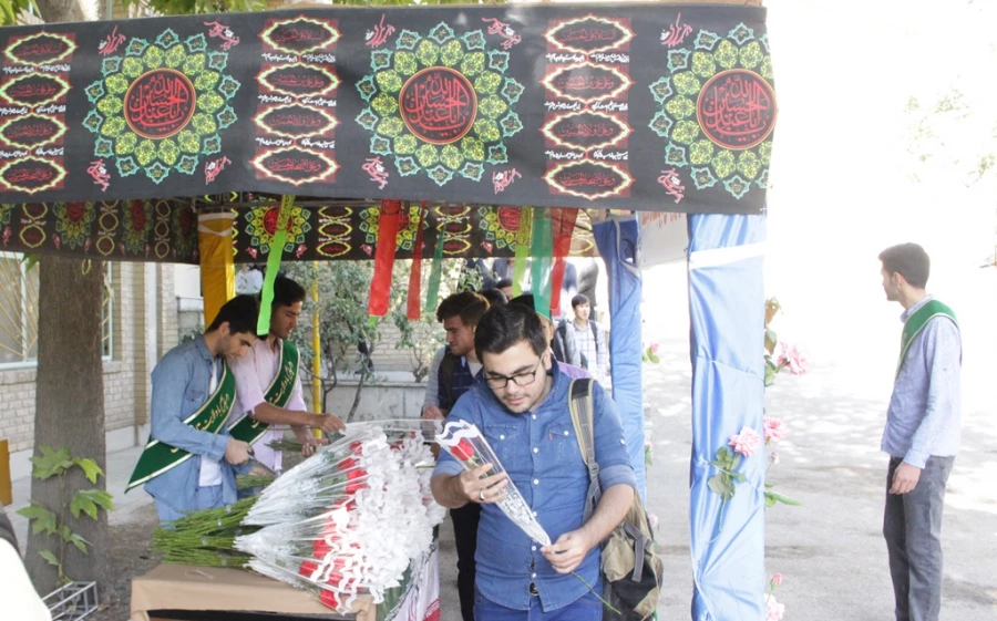 آیین استقبال از دانشجو معلمان جدید پسر دانشگاه فرهنگیان استان تهران 6